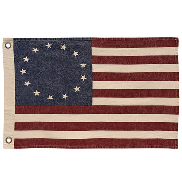 Stonewashed Betsy Ross American Flag, 32